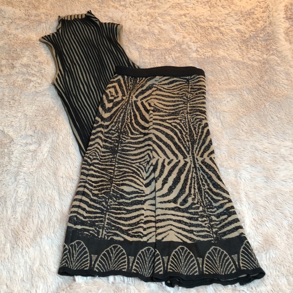 NIC + ZOE FRONT PLEAT SKIRT NWOT